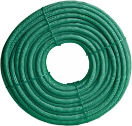 Шнур яхтенный Экстрим 10мм*50м 20-прядный нагрузка 980 кг зеленый Петроканат (115320P)